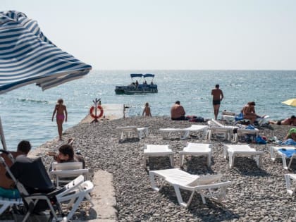 В Сочи температура воздуха и воды в море практически сравнялась