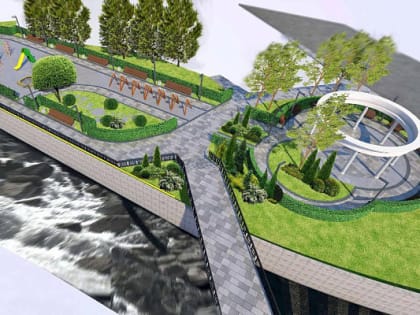 В Год архитектуры в Сочи ведется благоустройство пешеходной зоны вдоль реки Восточный Дагомыс