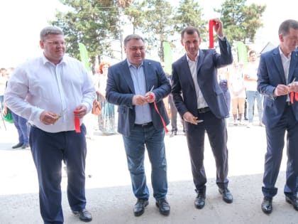 В учхозе «Краснодарское» запустили первую очередь инновационного коровника