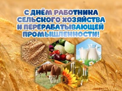 Уважаемые труженики сельского хозяйства и перерабатывающей промышленности Динского района!