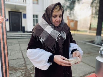 Акция «Блокадный хлеб» прошла в селе Первореченском