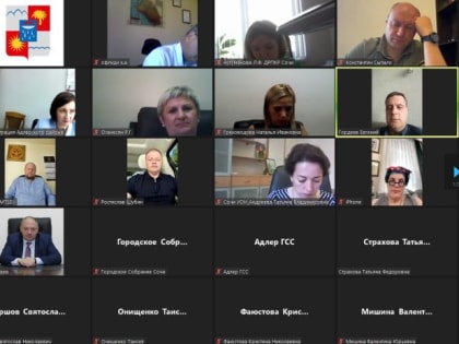 Заседание терр.группы Адлерского района прошло в Горсобрании