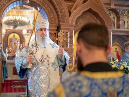 Празднование Дня введения во храм Пресвятой Богородицы в Анапе