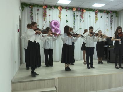 В детской музыкальной школе №1 прошёл первый концерт после капремонта