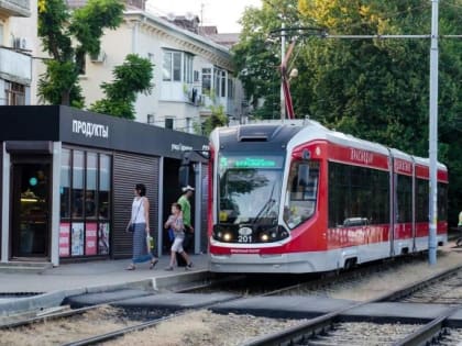 В Краснодаре временно изменится расписание трамвайного маршрута № 5
