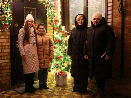 В ТИХОРЕЦКЕ ВЫБЕРУТ ЛУЧШИЙ НОВОГОДНИЙ ДОМ
