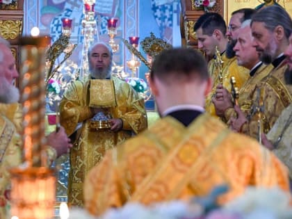 Андрей Кравченко поздравил епископа Новороссийского и Геленджикского Феогноста с днем рождения