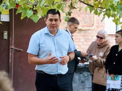 Информационно-профилактическая беседа в микрорайоне № 4