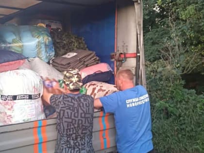 Новороссийские волонтеры доставили 3 тонны гуманитарных грузов военнослужащим в зоне СВО