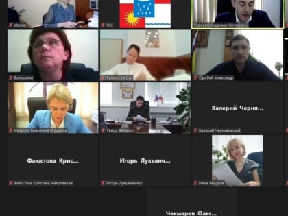Заседание территориальной депутатской группы Центрального района прошло в Горсобрании