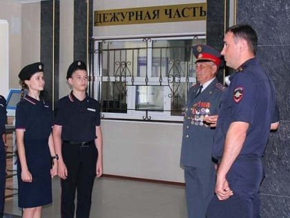 НОВОРОССИЙСКИЕ ШКОЛЬНИКИ ПОСЕТИЛИ УПРАВЛЕНИЕ МВД РОССИИ