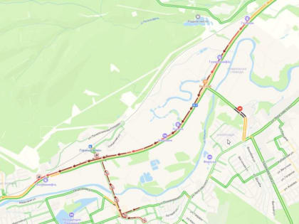 Под Горячим Ключом образовался автомобильный затор длиной 6 км