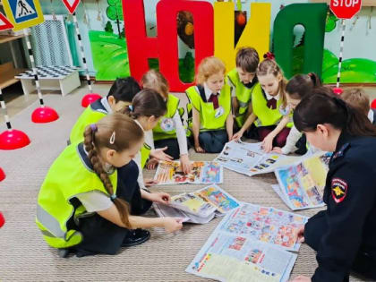 Отряд юных инспекторов движения школы № 11 вошёл в число лучших в Краснодарском крае