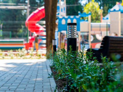 В Сочи на улице Калараша появился “карманный парк”