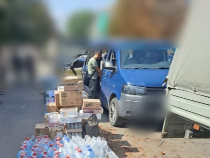 Гуманитарный груз на линию СВО доставили волонтеры
