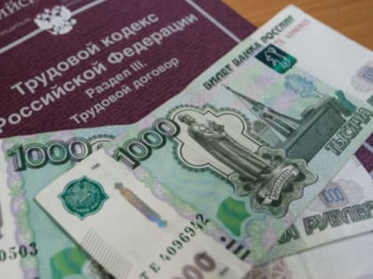 Общая сумма долга по зарплате в России за месяц снизилась почти на 10%