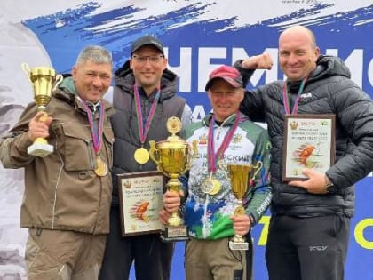 Команда Динского района заняла 1 место в чемпионате Краснодарского края по рыболовному спорту