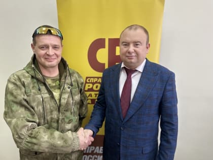 Член Совета краснодарского реготделения СПРАВЕДЛИВОЙ РОССИИ – ЗА ПРАВДУ Виталий Щевелев стал добровольцем СВО