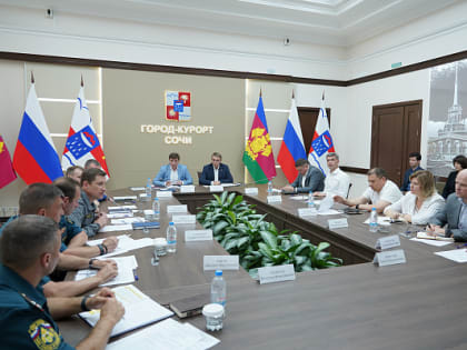В Сочи обсудили вопросы защиты населения и территорий от ЧС во время летнего курортного сезона