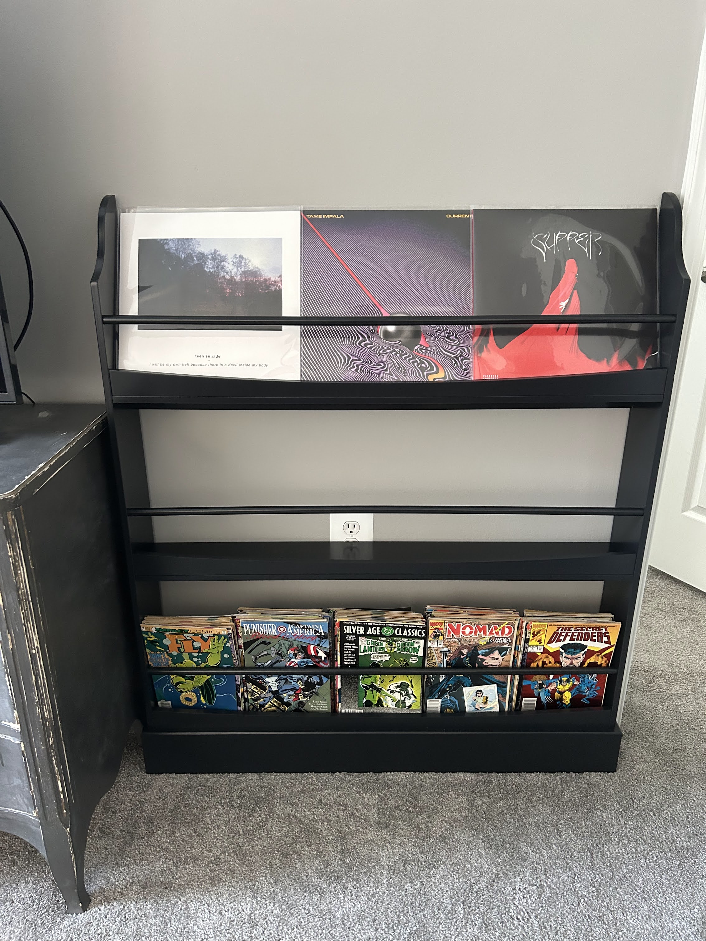 Media Display Shelf