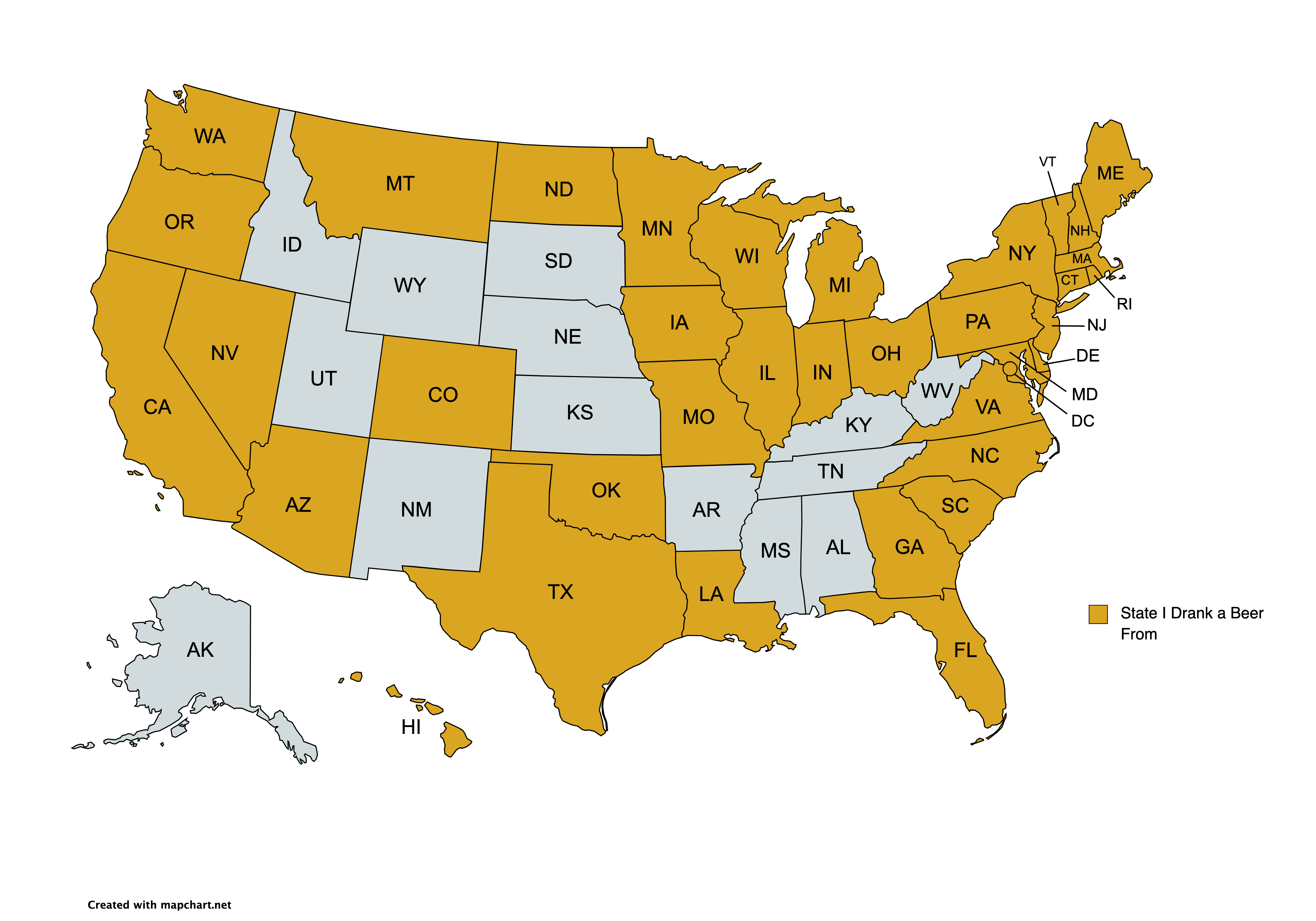 US Beer Map