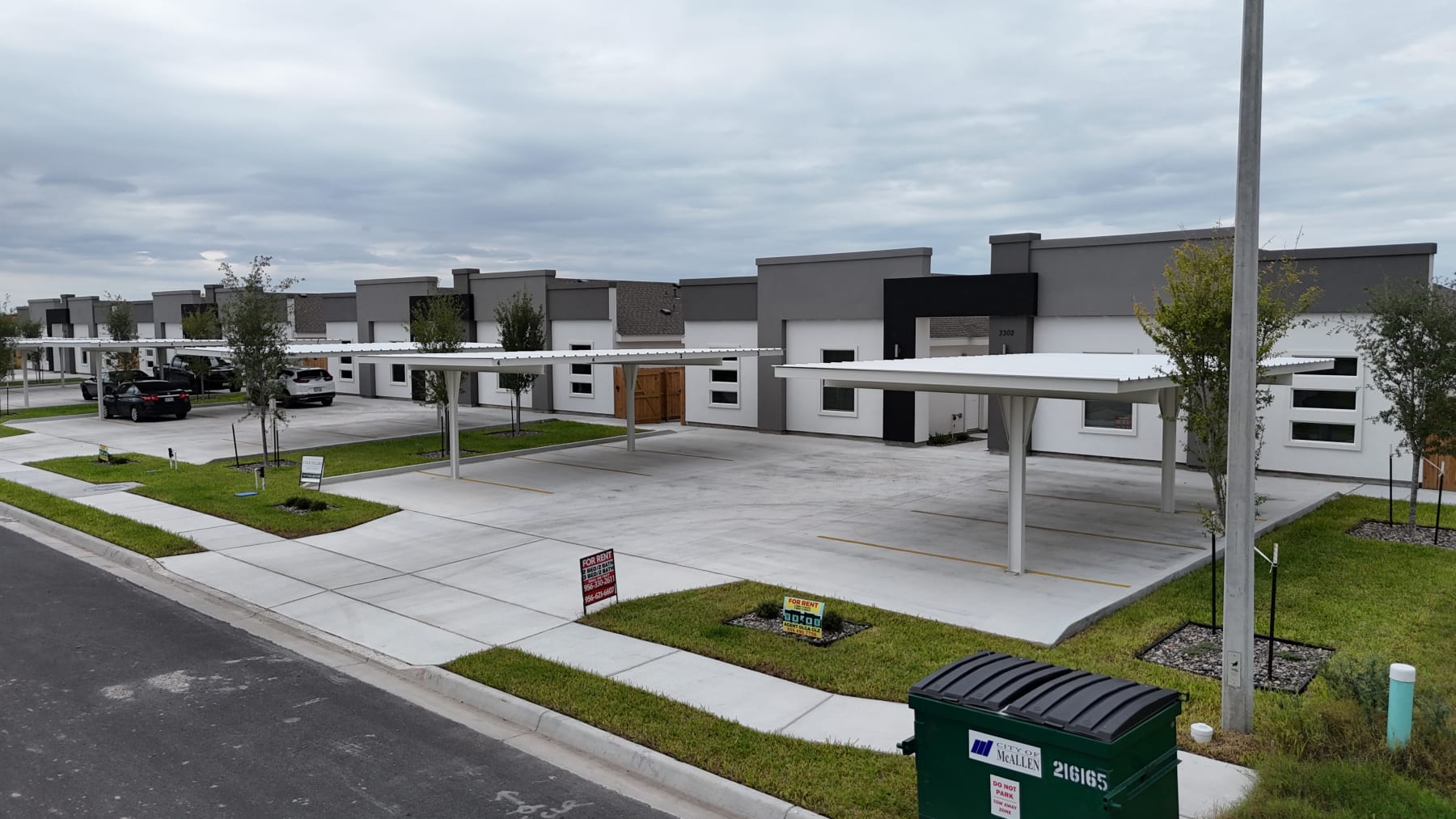 Overhead aerial perspective of the El Dorado community homes and gated layout