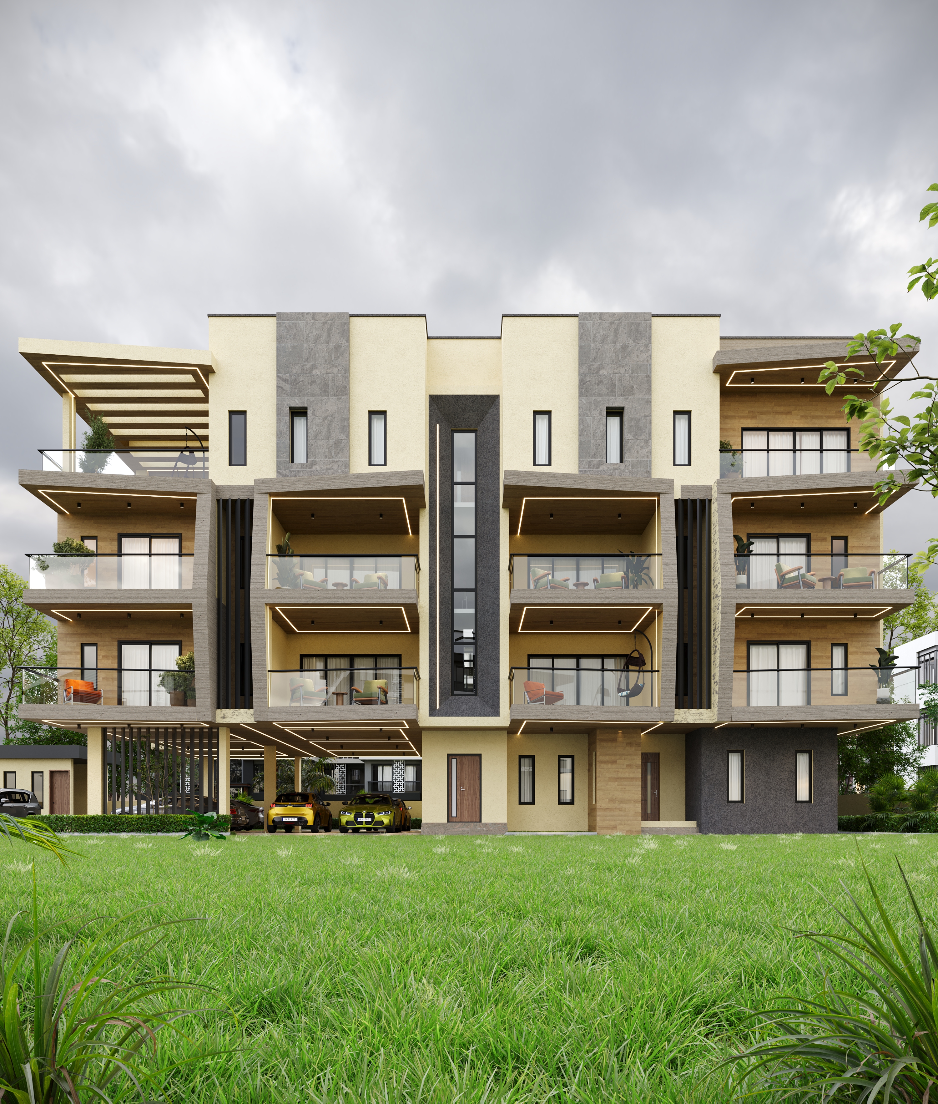 CEJULI Residences — Front Elevation