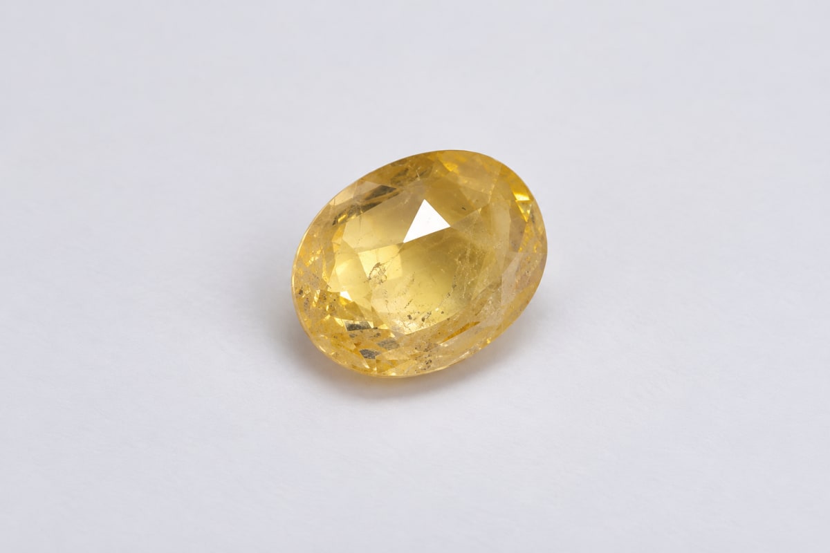 Yellow Sapphire 6.36 CT