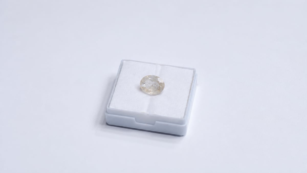 White Sapphire 7.17 CT