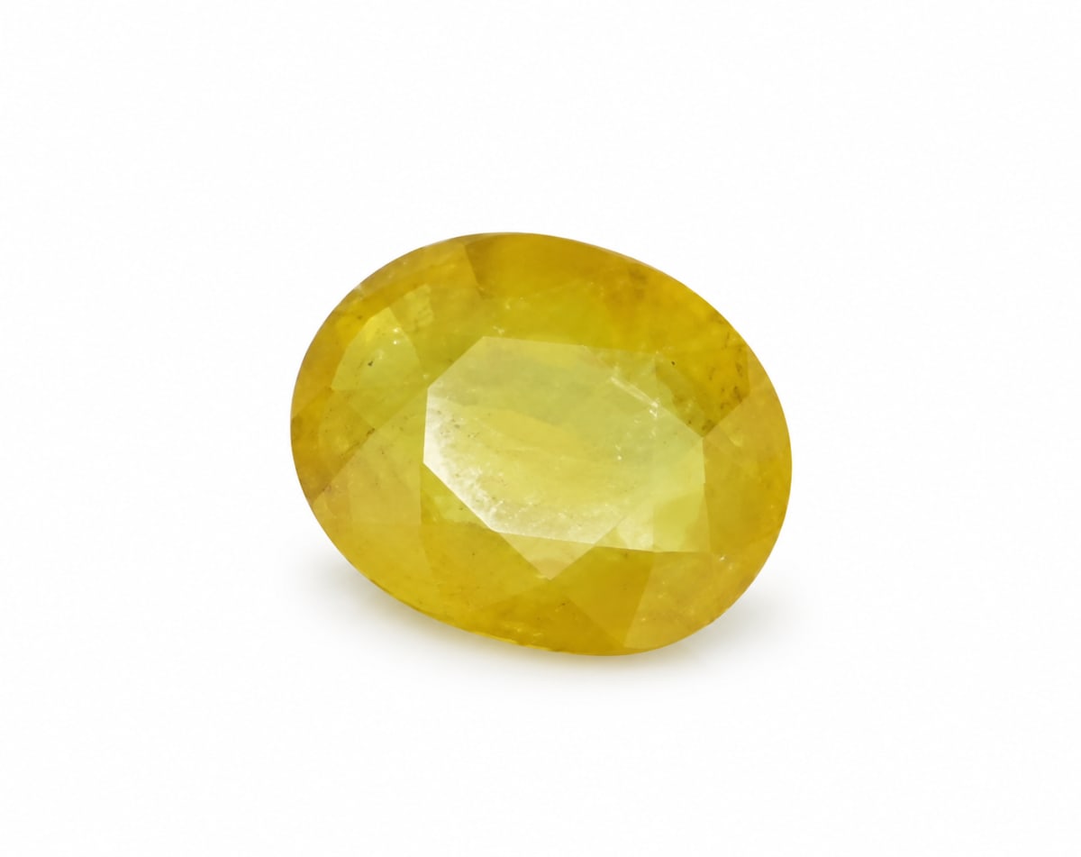 Bangkok Yellow Sapphire 5.04 CT