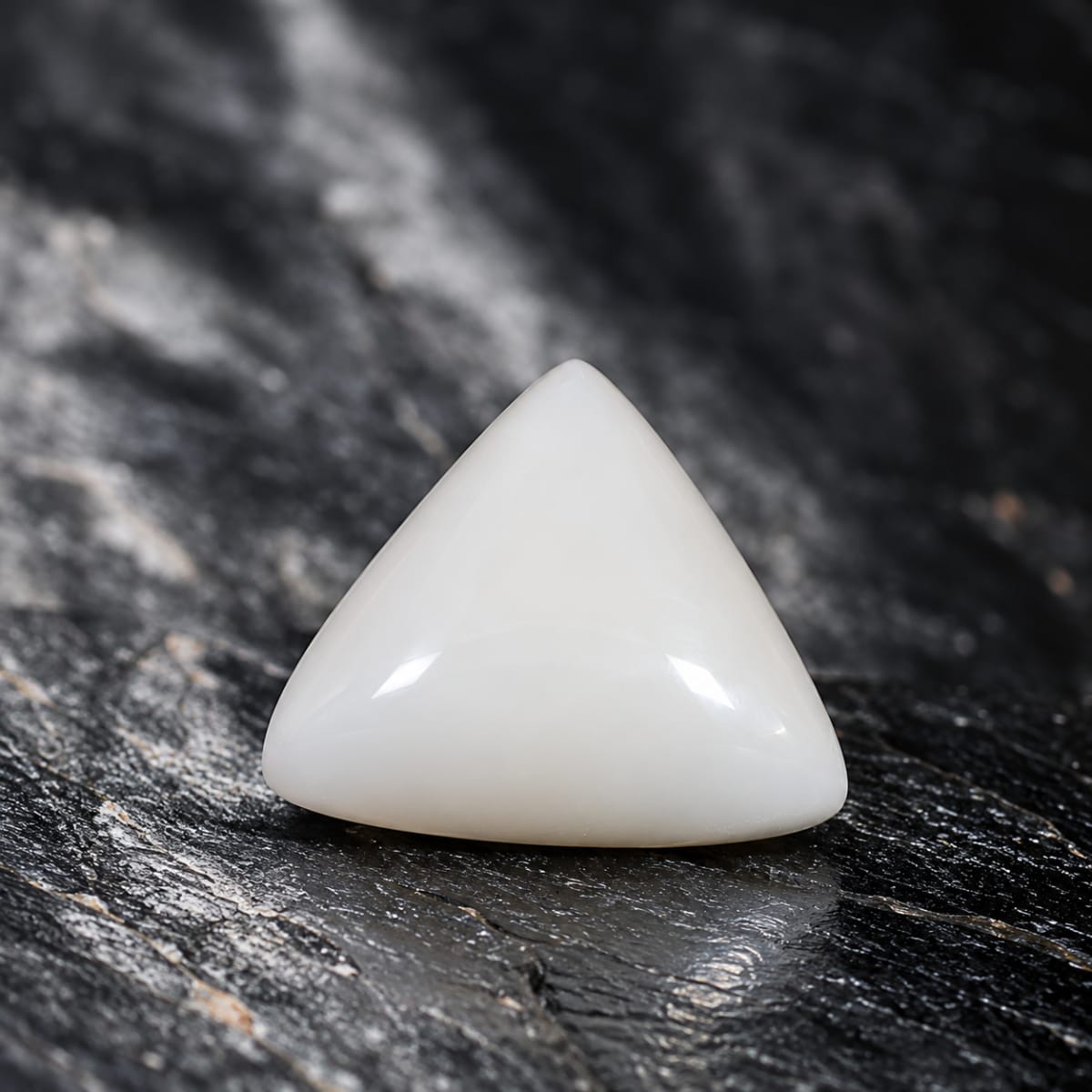 Triangle Shape White Coral 8.37 CT