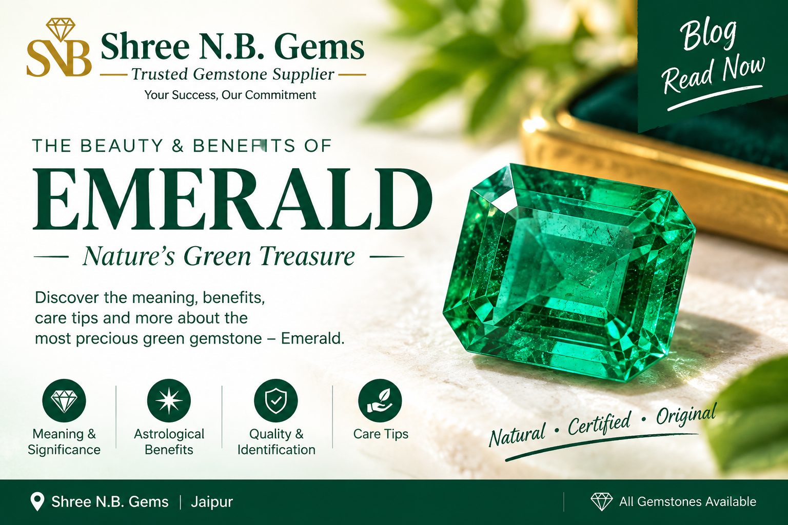 Emerald - The Natural Green Treasure