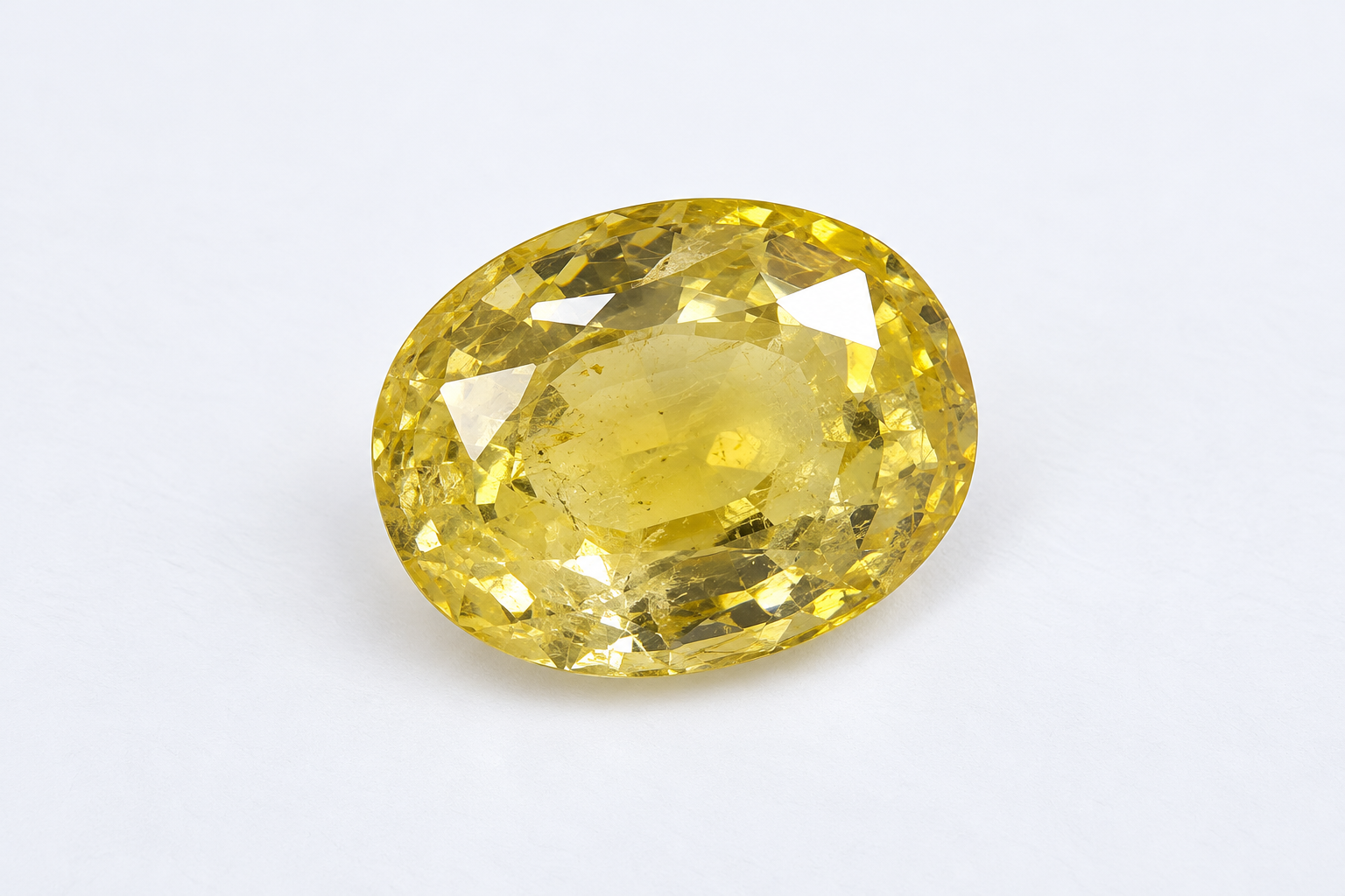 Yellow Sapphire 7.62 CT