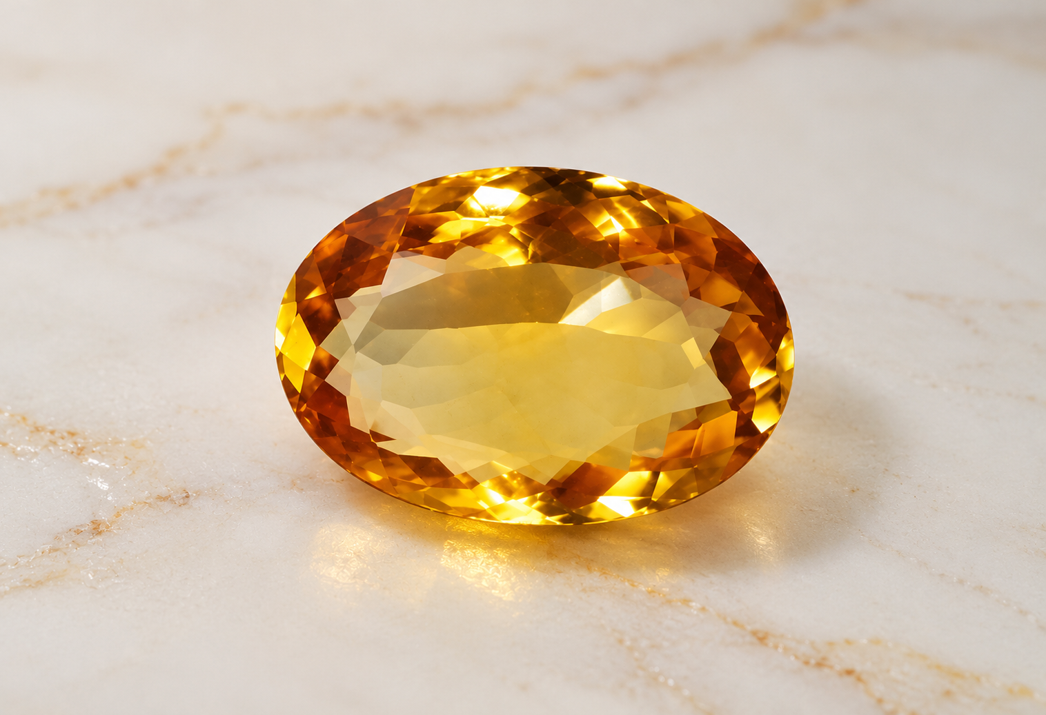 Citrine Stone 7.58