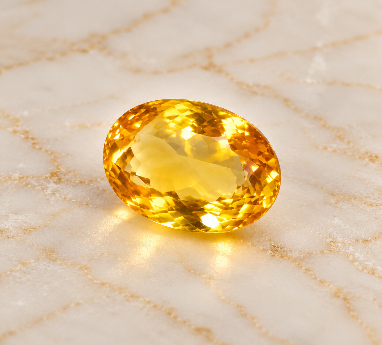 Citrine Stone 6.36
