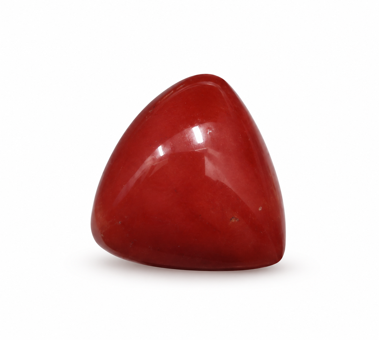Triangle Red Coral 6.70 CT