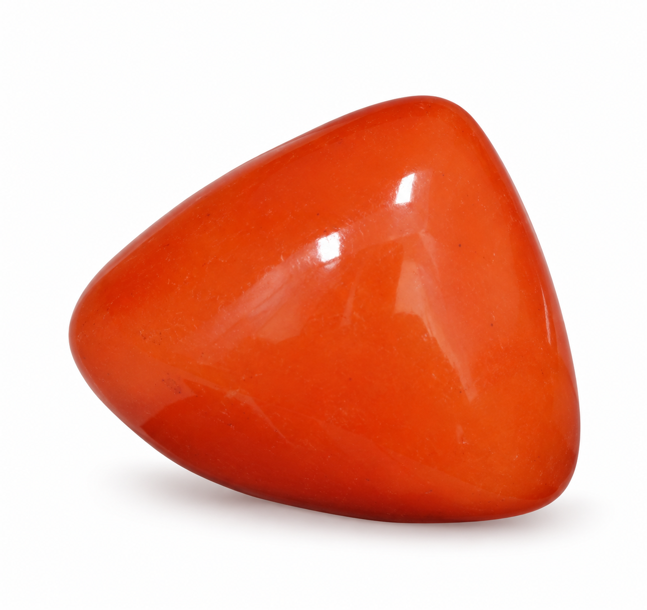 Triangle Red Coral 38.27 CT