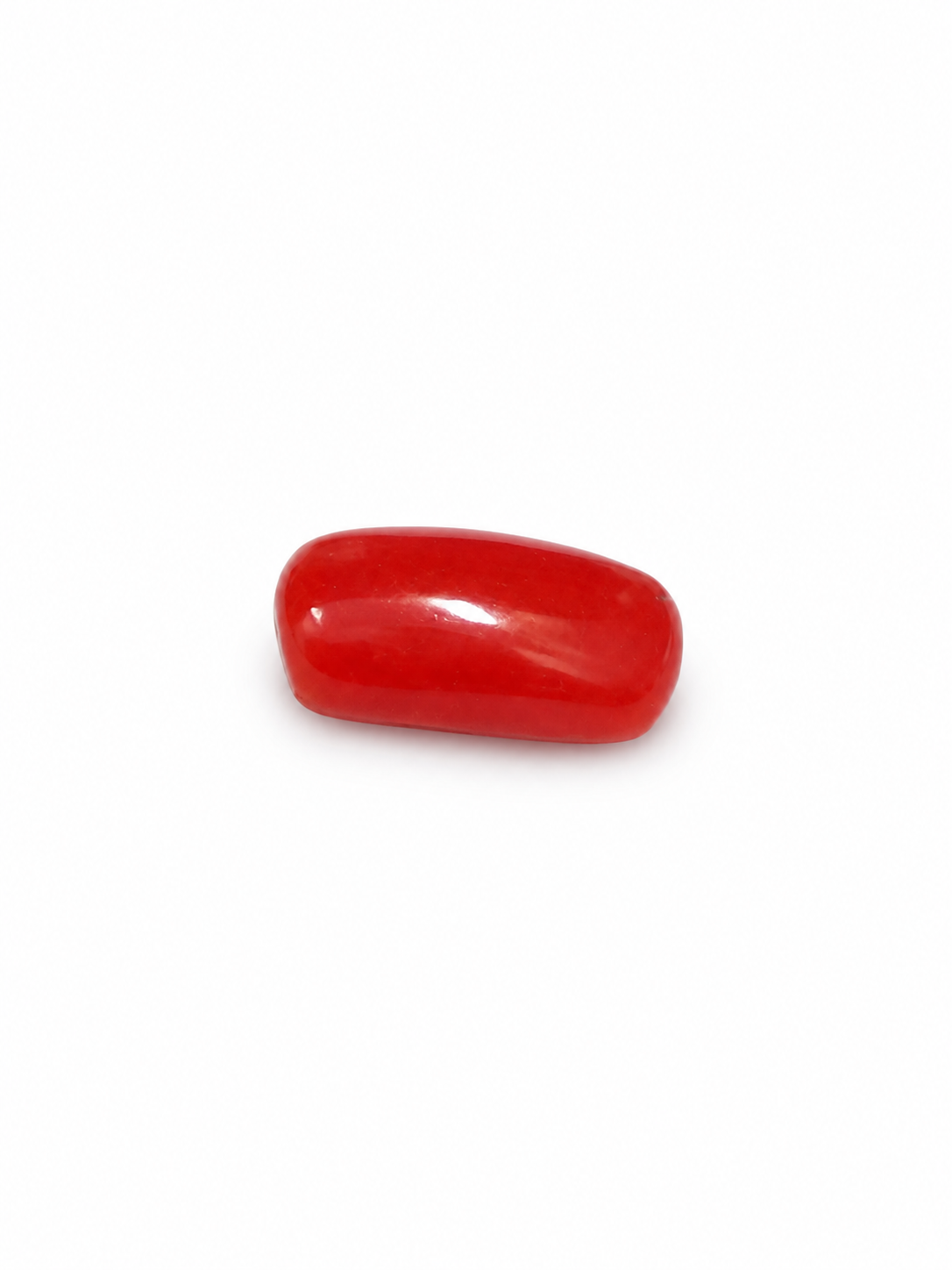 Cylindrical Shape Red Coral 4.60 CT