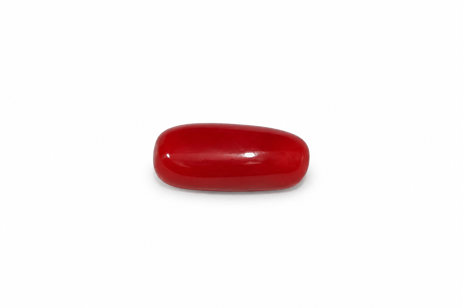 Cylindrical Shape Red Coral 6.98 CT