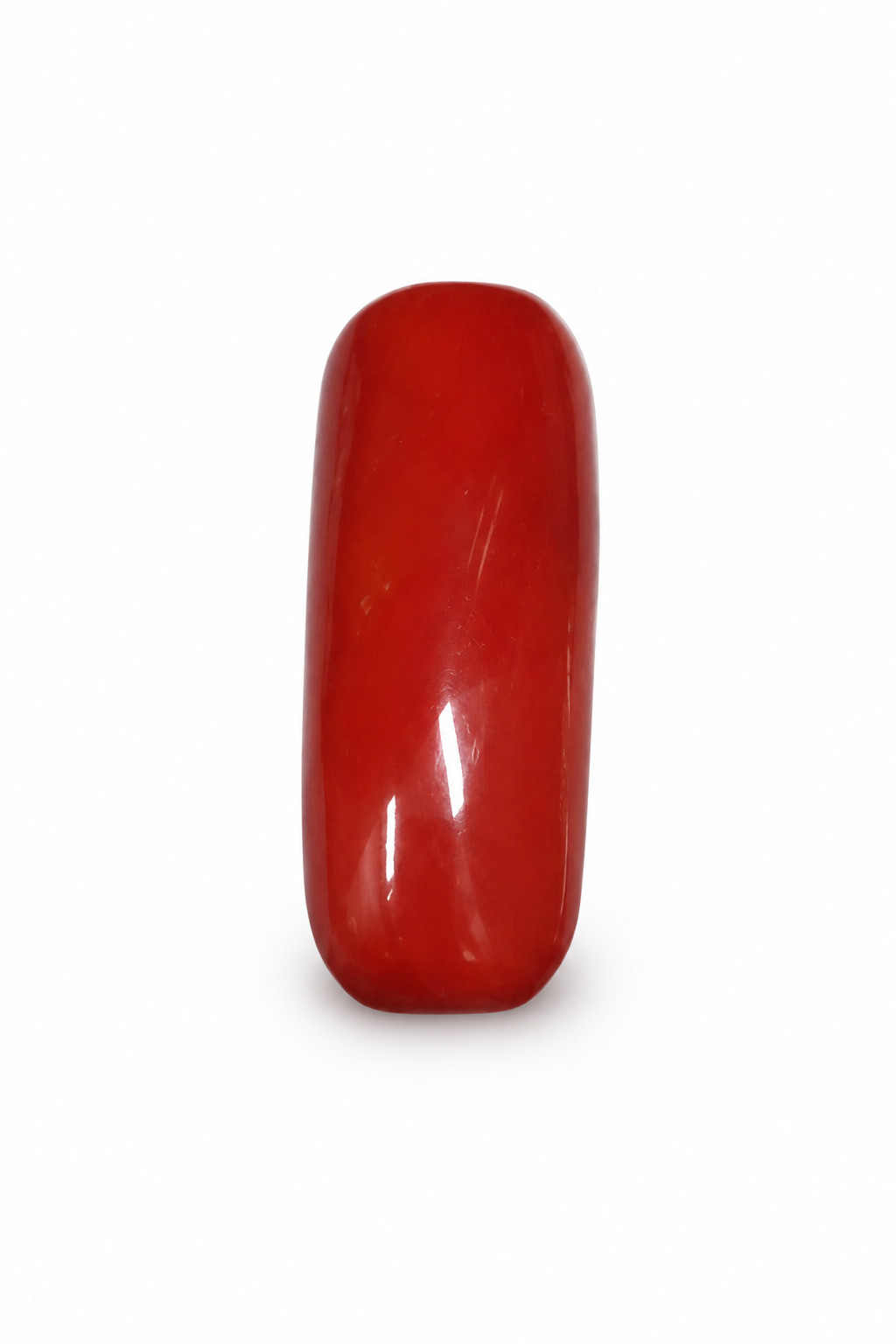 Cylindrical Shape Red Coral 6.81 CT