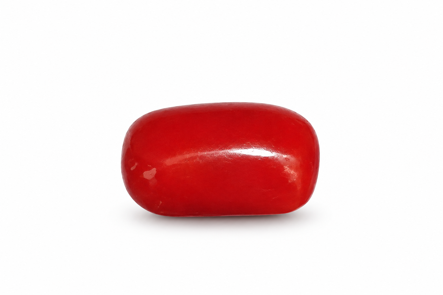 Cylindrical Shape Red Coral 10.54 CT
