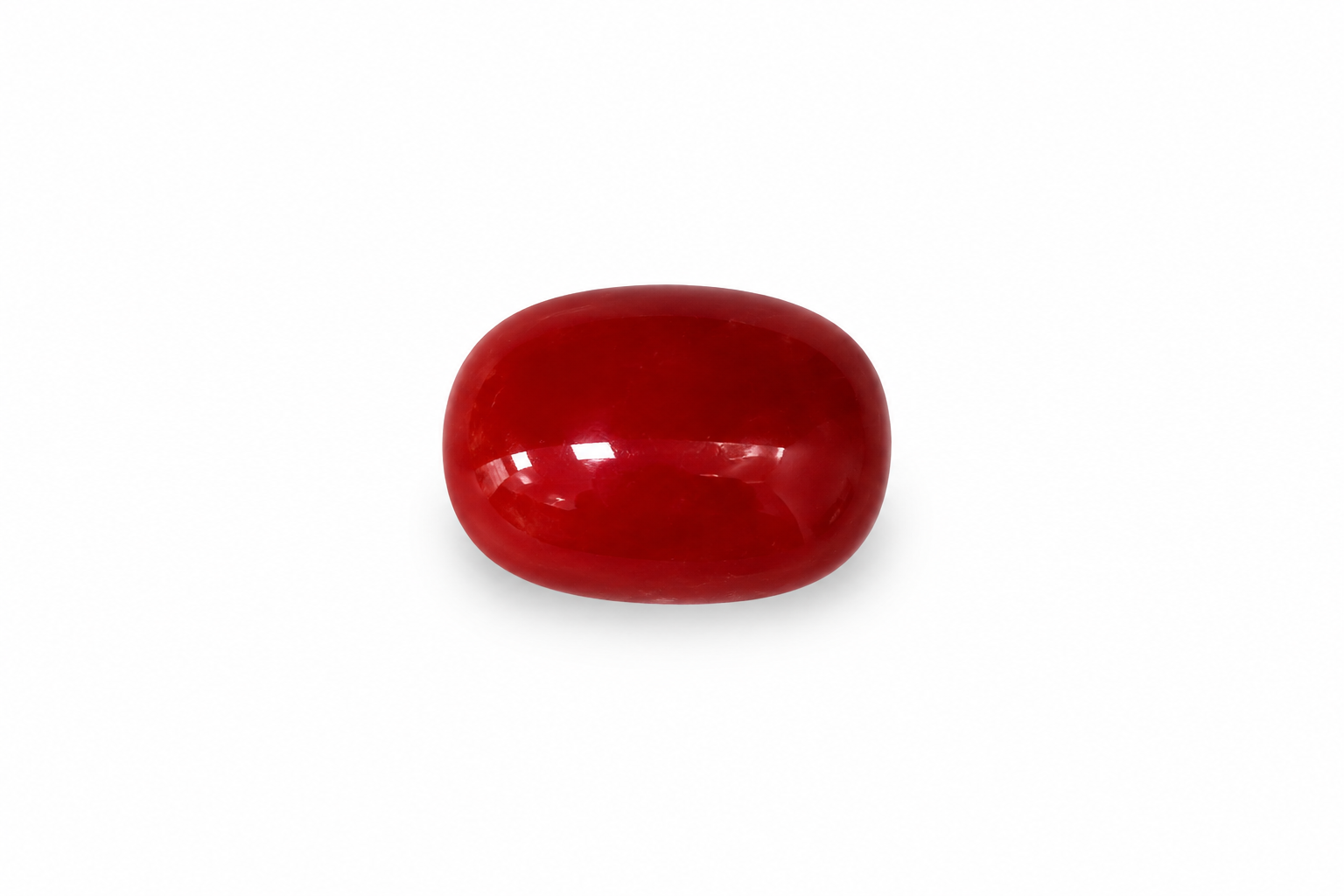 Oval Shape Red Coral 9.80 CT
