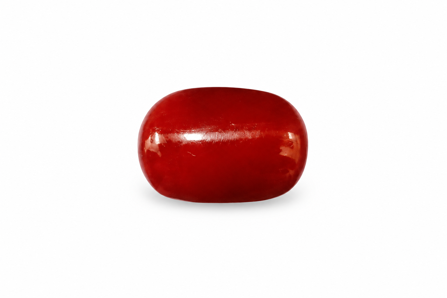 Oval Shape Red Coral 8.22 CT