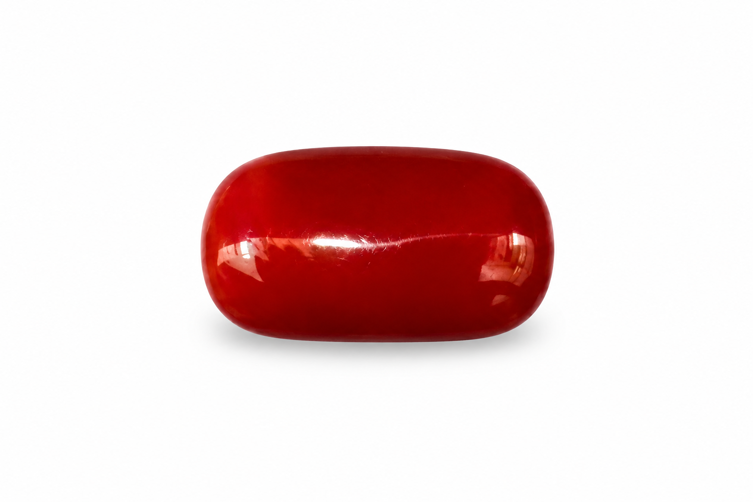 Oval Shape Red Coral 10.10 CT