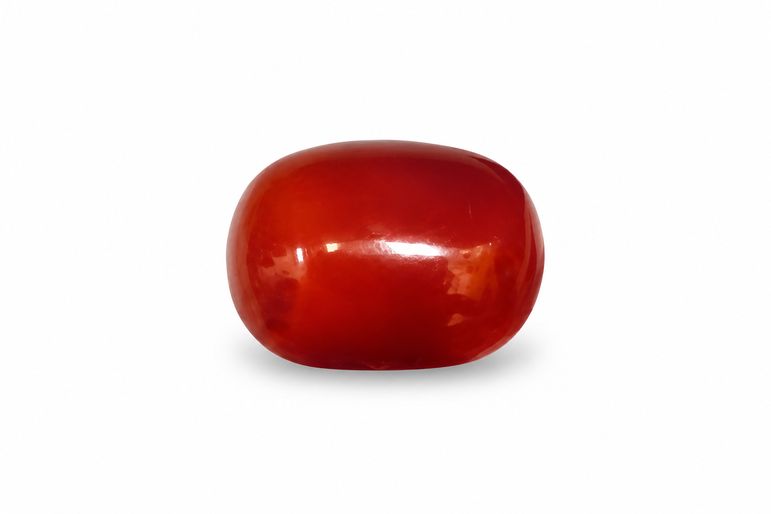 Oval Shape Red Coral 7.88 CT