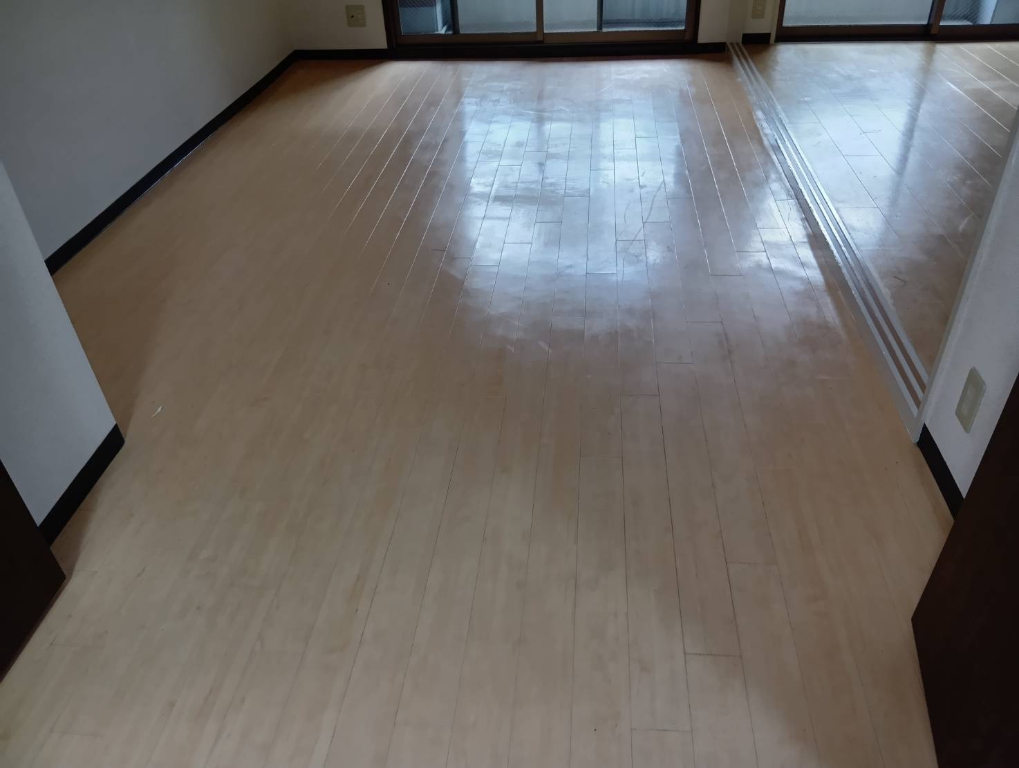 空室の施工写真