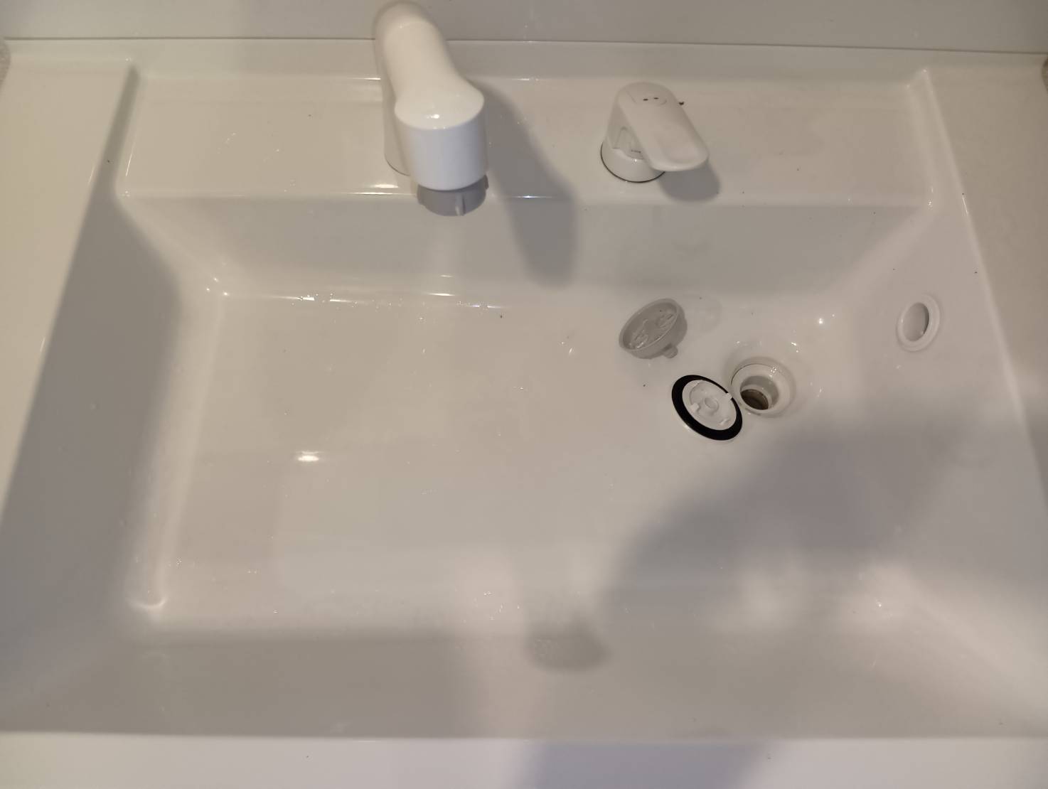 洗面所の施工写真