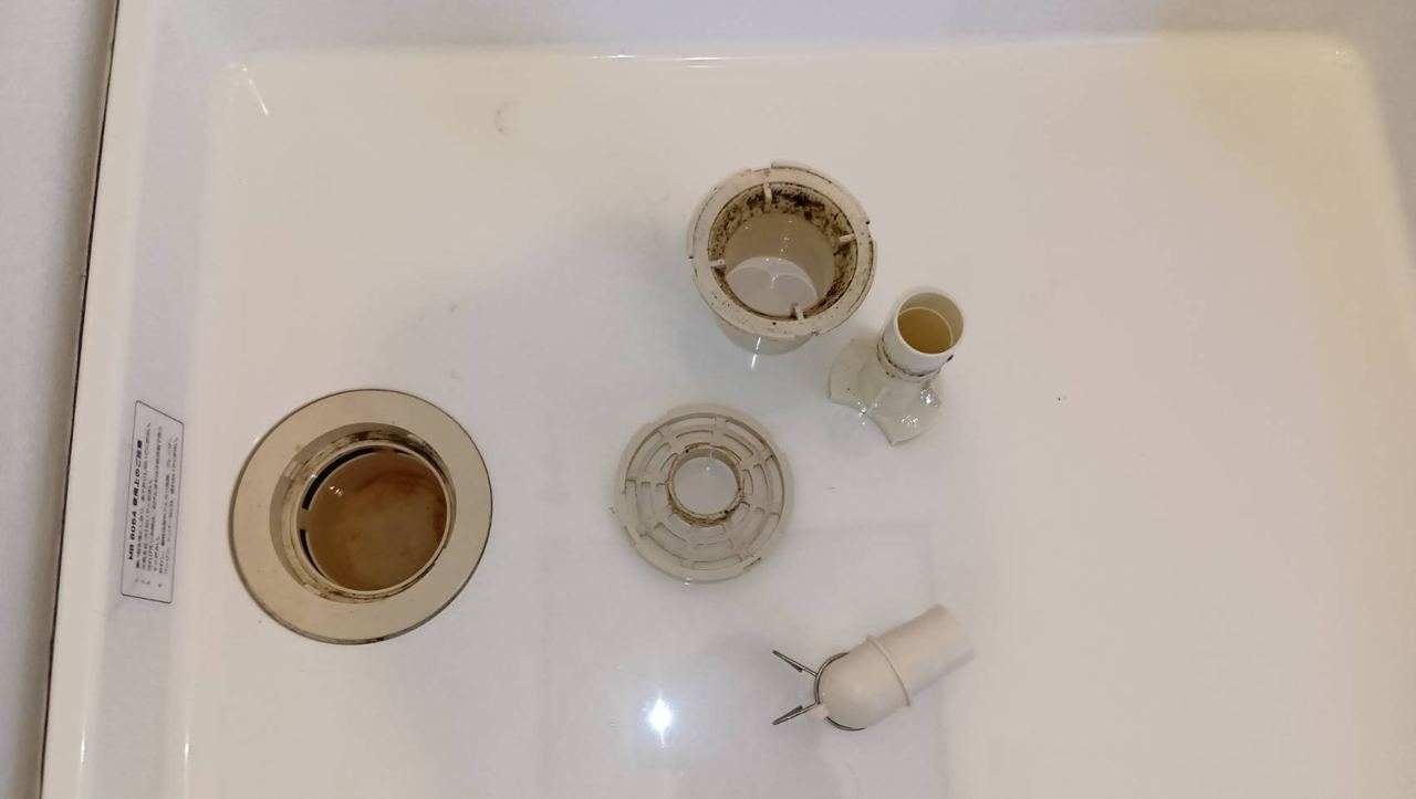 洗面所の施工写真