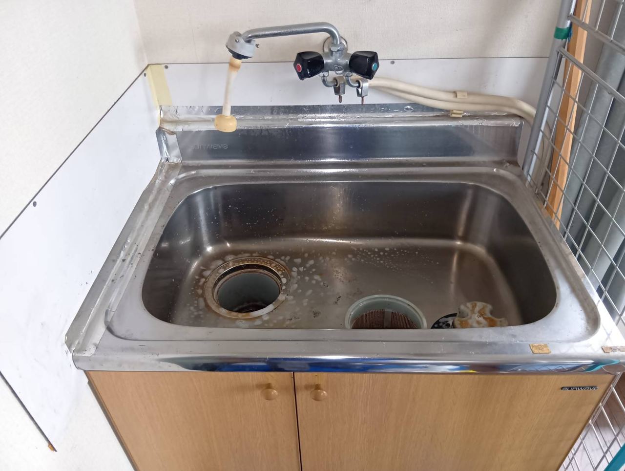 キッチンの施工写真