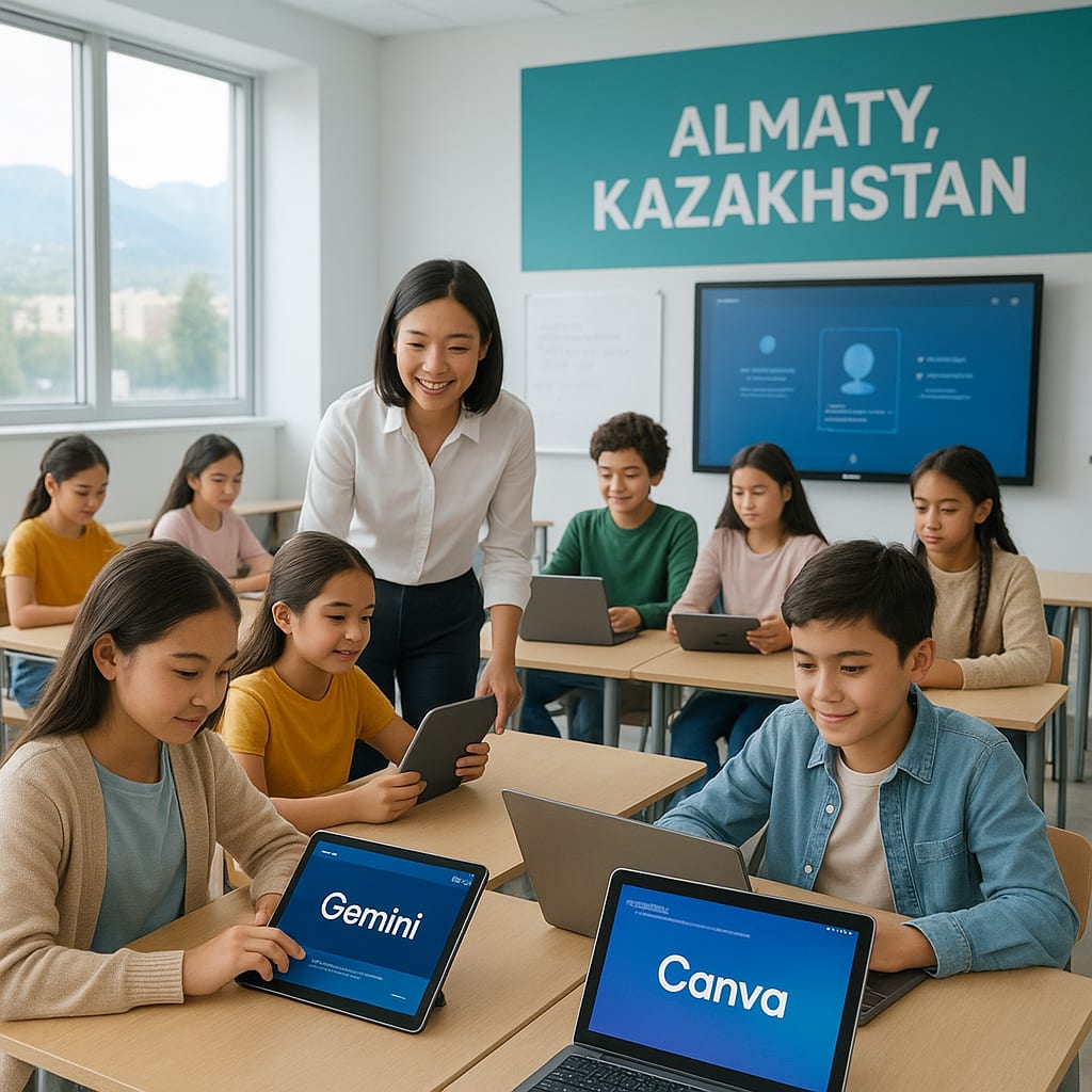 Внедрение ИИ в школы Алматы